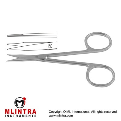 Tenotomy Scissor Straight Stainless Steel, 11.5 cm - 4 1/2"